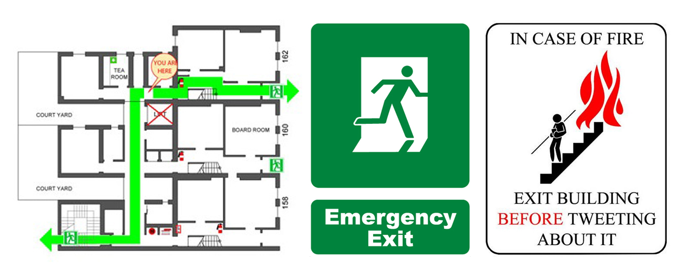 Fire Safety And Evacuation Plans Fire Escape Plan DIN LLP